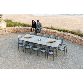 Alexander Rose Rimini Rectangular Extending Dining Table 100cm x 232/300cm