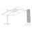 Oxford Premium Small Canti-Lever Parasol Cover 40/45cm