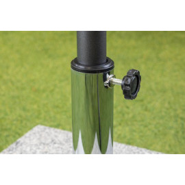 50kg Granite Parasol Base Square with Wheels & Handle