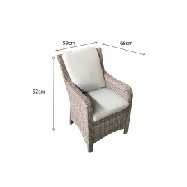 ALEXANDRA Pair of Armchairs