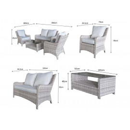 ALEXANDRA Corner Dining with Lift Table