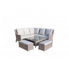 ALEXANDRA Corner Dining with Lift Table