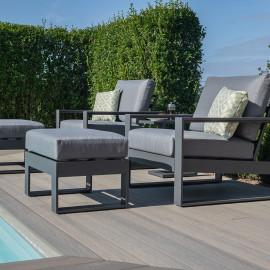 Amalfi 5pc Lounge Set / Grey