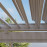Pergola Aluminium Square 30x30 with 4 Drop Sides / White