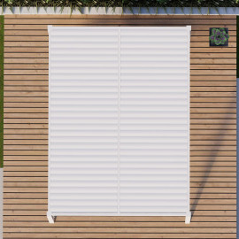 Pergola Aluminium Rectangular 30x40 with 4 Drop Sides / White