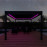 Pergola Aluminium Square 40x40 with 4 Drop Sides / Grey