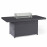 Manhattan Reclining Corner Dining Set with Fire Pit Table & Armchair