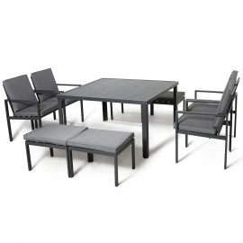 New York 9 Piece Cube Set / Grey