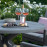 New York 6 Seat Round Dining Set / Grey