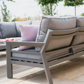 New York U-Shaped Sofa Set / Grey