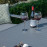New York U-Shaped Sofa Set with Rising Table / Grey