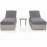 Ascot Sunlounger Set