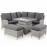 Ascot Square Corner Dining Set with Rising Table