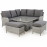 Ascot Square Corner Dining Set with Rising Table
