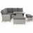 Ascot Square Corner Dining Set with Rising Table