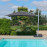 Zeus LED 3x3M Square Cantilever Parasol / Grey
