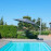 Zeus LED 3.5M Round Cantilever Parasol / Grey