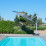Zeus LED 3.5M Round Cantilever Parasol / Grey