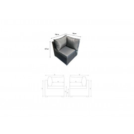 CATALINA Modular Corner Dining