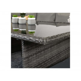 CHARLOTTE Corner Dining in Grey