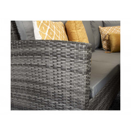 CHARLOTTE Corner Dining in Grey