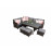 CHARLOTTE HDPE wood effect Corner Dining