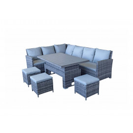 CHARLOTTE Corner Dining with Lift Table