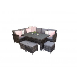 CHARLOTTE Corner Dining with Lift Table