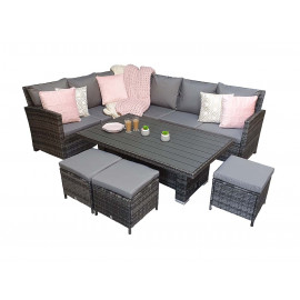 CHARLOTTE Corner Dining with Lift Table