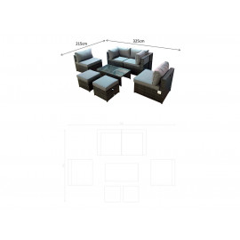 CHELSEA Modular Sofa Set