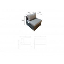 CHELSEA Modular Sofa Set