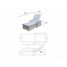 CONSTANCE Sun Lounger
