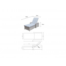 CONSTANCE Sun Lounger