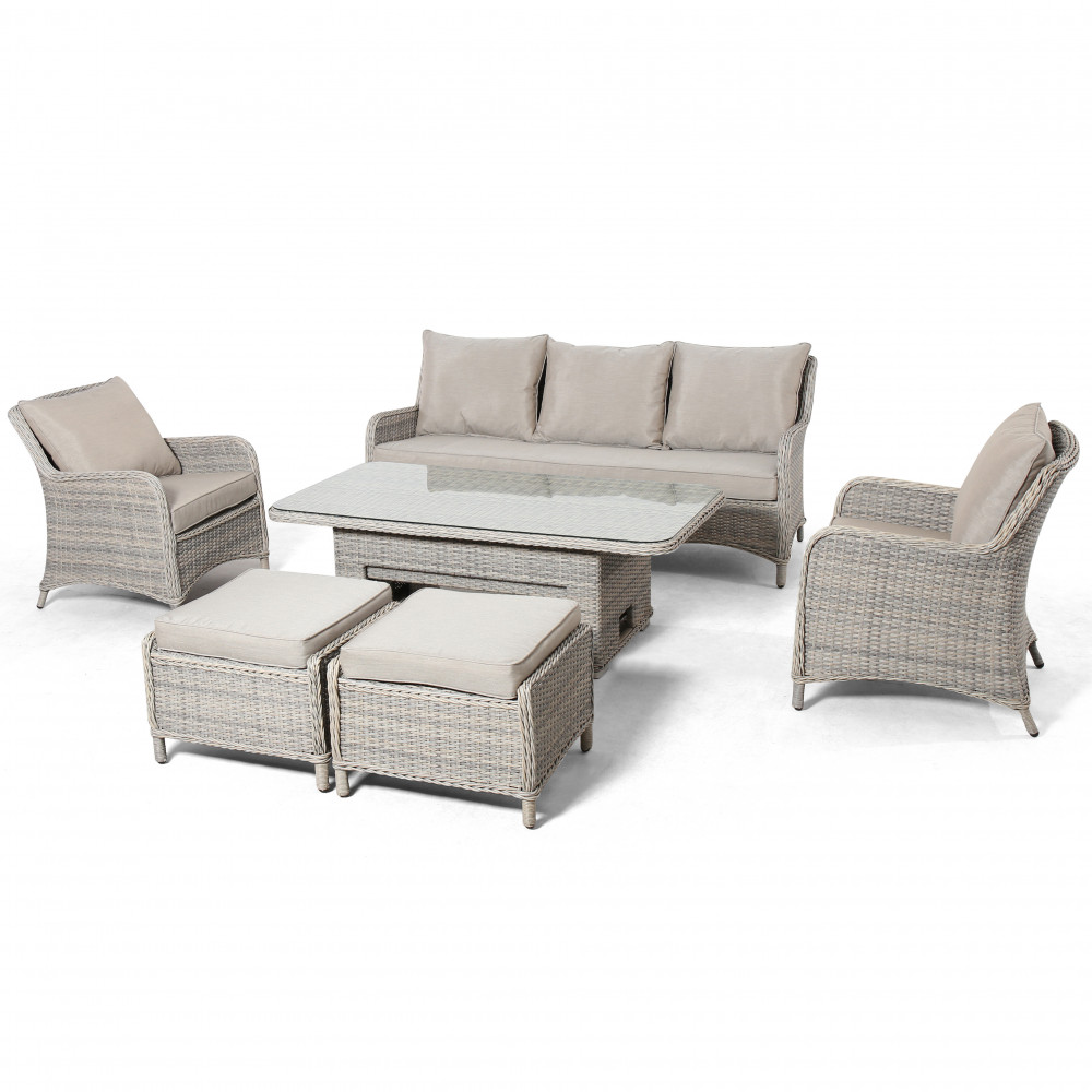 Cotswold 3 Seat Sofa Dining with Rising Table