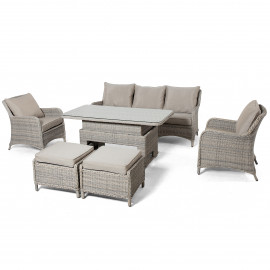 Cotswold 3 Seat Sofa Dining with Rising Table