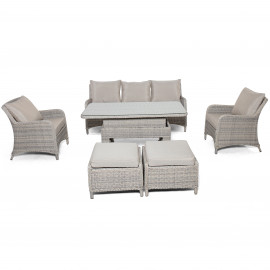 Cotswold 3 Seat Sofa Dining with Rising Table