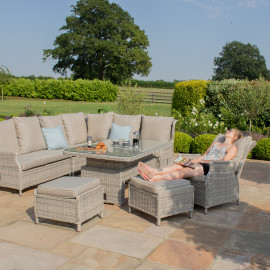 Cotswold Reclining Corner Dining with Rising Table & Chair