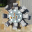 Cotswold Reclining 8 Seat Round Dining Set