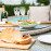 Cotswold Reclining 8 Seat Round Dining Set