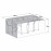 Outdoor Cover for 8 Seat Rect Dining Set