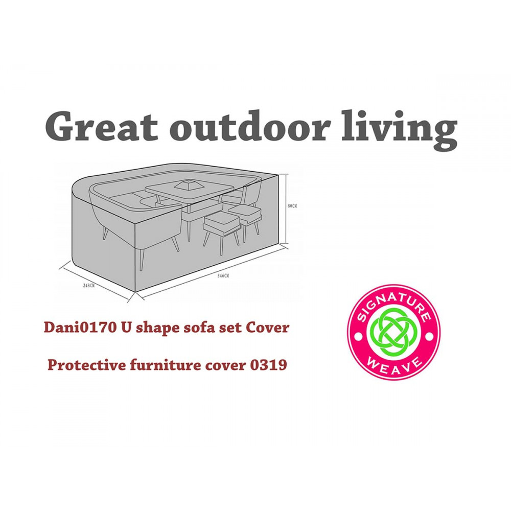 FURNITURE COVER - Danielle U Shape