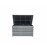 CUSHION BOX - Large Cushion Box Sarah Grey Weave