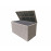 CUSHION BOX - Large Cushion Box Alexandra Grey Weave