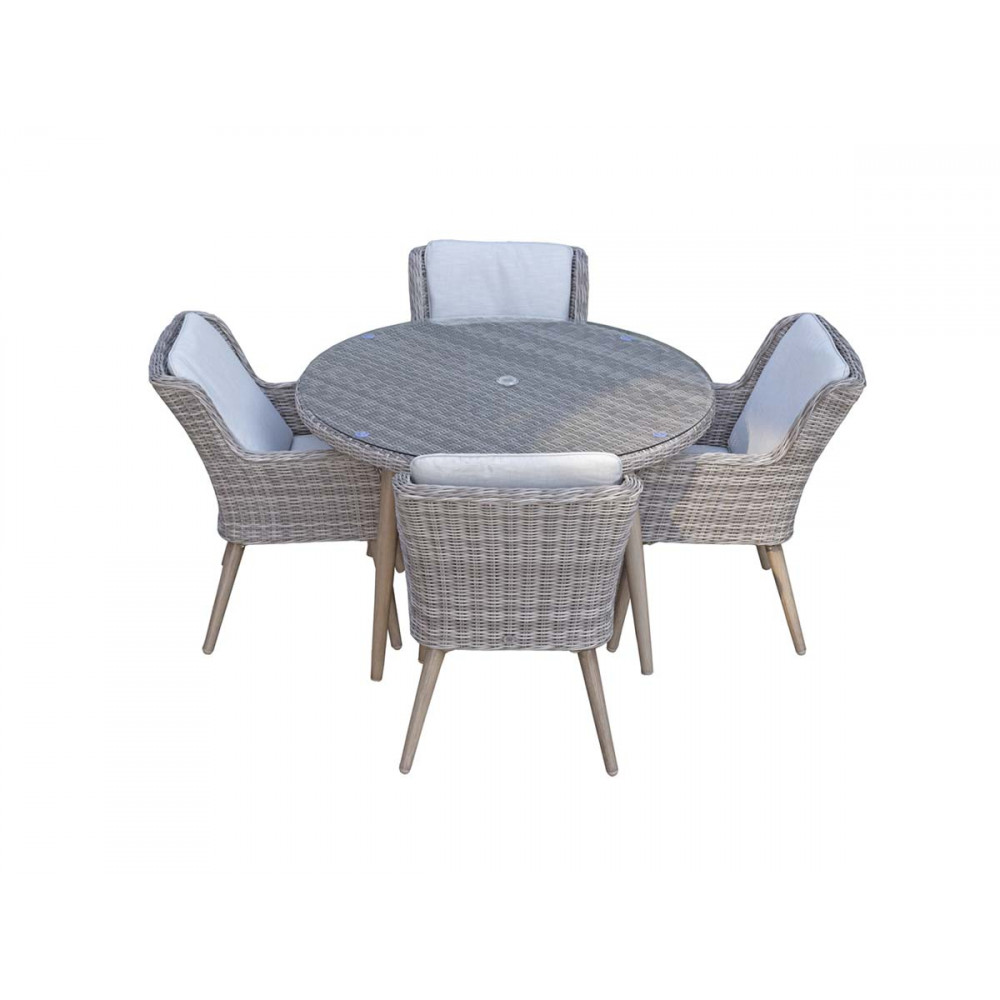 DANIELLE 4 Seat Dining Set