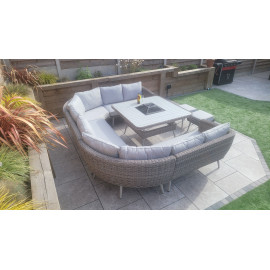 DANIELLE U Shaped Corner Sofa Set