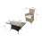DARCEY 6 Seat Rectangular Dining Set
