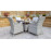 EDWINA 4 Seat Square Dining set