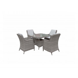 EDWINA 4 Seat Square Dining set