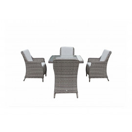 EDWINA 4 Seat Square Dining set