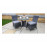 EMILY 2 seat Bistro set with armless chairs